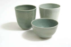 Porcelaine gravée